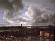 Extensive Landscape with a Ruined, Jacob van Ruisdael